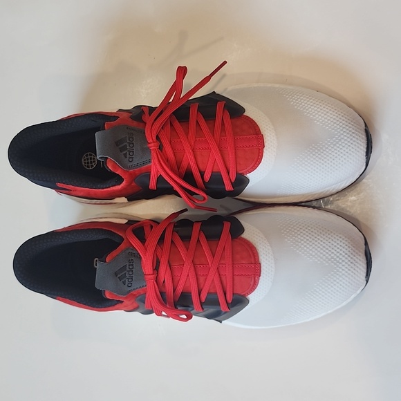 Adidas X_PLR Boost Men’s Shoes Red ID9433 - Picture 3 of 9